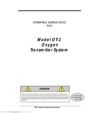 Teledyne OT-2 Operating Instructions Manual