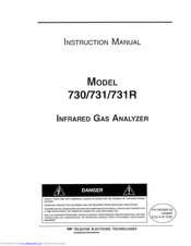 Teledyne 731R Instruction Manual