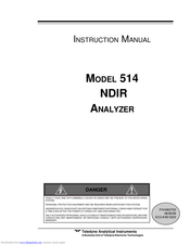 Teledyne 514 Instruction Manual