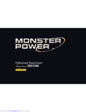 Monster PowerCenter Signature PRO5100 Owner's Manual