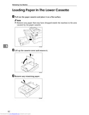 Savin 3651 Operating Instructions Manual