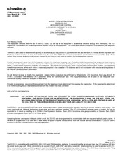Wheelock ZC-312 Installation Instructions Manual
