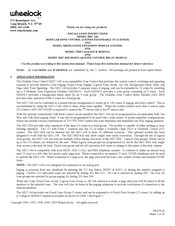 Wheelock MZC-RM Installation Instructions Manual