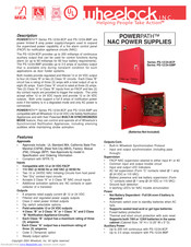 Wheelock POWERPATH series PS-12-24-8CP Specification
