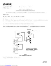 Wheelock SP4-RMX Installation Instructions Manual