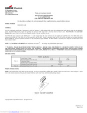 Cooper Wheelock SAFEPATH SP4Z-A-B Installation Manual