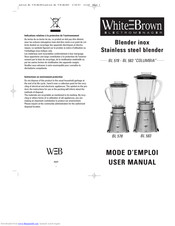 White and Brown COLUMBIA BL 583 User Manual
