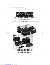 White and Brown G 598 User Manual