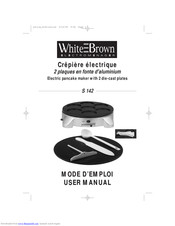 White and Brown S 142 User Manual