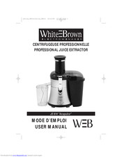 White and Brown JE 614 Acapulco User Manual
