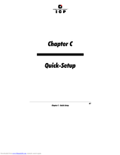 ICP GDT6517RP Quick Setup Manual