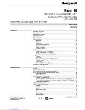 Honeywell Excel 10 W7752D User Manual