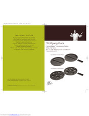 Wolfgang Puck SwivelBaker BWBPSET Bistro Use And Care Manual