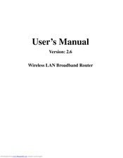 X-Micro XWL-11BRRG User Manual