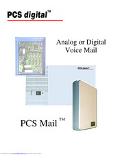 PCS Digital PCS Mail Installation Manual
