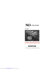 XOVision XOD1740BT Instructions Manual