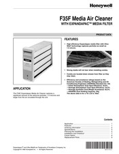 Honeywell F35F1016 Product Data