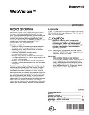 Honeywell WebVision User Manual