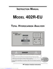 Teledyne 402R-EU Instruction Manual