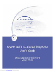 Telematrix Spectrum Plus SP100 User Manual