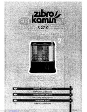 Zibro Kamin R 27 C Operating Instructions Manual