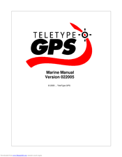 Teletype GPS Marine Manual