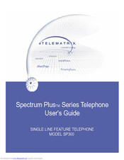 Telematrix Spectrum Plus SP300 User Manual