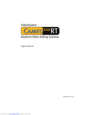 TerraTec Cameo 200 RT Manual