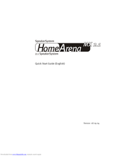 TerraTec HomeArena MX 2.1 Quick Start Manual