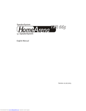 TerraTec HomeArena TXR 665 Manual