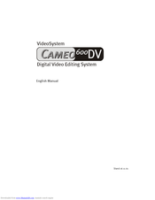 Terratec Cameo 600 DV Manual