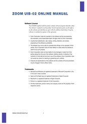 Zoom UIB-02 Online Manual