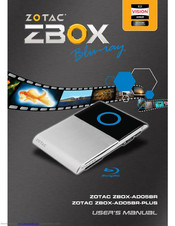 Zotac ZBOX  Blu-ray ADO5BR PLUS User Manual