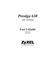 ZyXEL Communications Prestige 630 User Manual