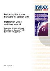 Mylex Disk Array controller Software Kit 2.01 Installation Manual And User's Manual