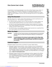 Intergraph Fibre Channel User Manual