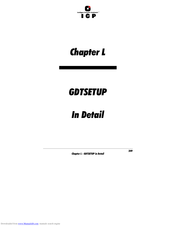 Adaptec GDTSETUP User Manual