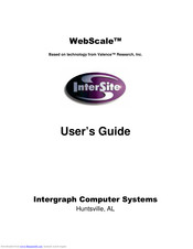 Intergraph WebScale User Manual