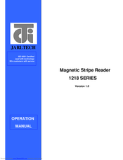 JARLTECH MSR 1218 SERIES Operation Manual