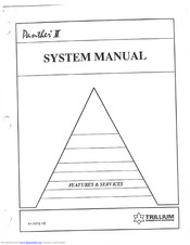 Trillium Panther II 820 System Manual