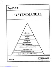 Trillium Panther II 820 System Manual