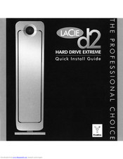 Lacie Extreme d2 Quick Install Manual
