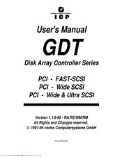 Adaptec GDT6120 User Manual