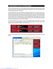 M-Audio GT Player Express Quick Start Manual