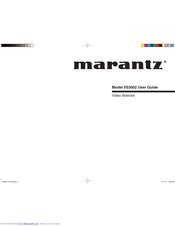 Marantz VS3002 User Manual