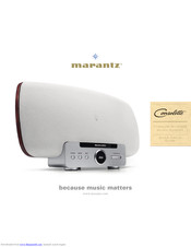 Marantz Consolete Quick Setup Manual