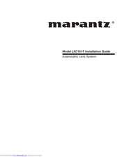 Marantz LN7101F Installation Manual