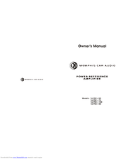 Memphis 16-PR2x100 Owner's Manual