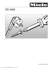 Miele DS 4000 Operating And Installation Manual