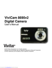 Vivitar ViviCam 8690v2 User Manual
